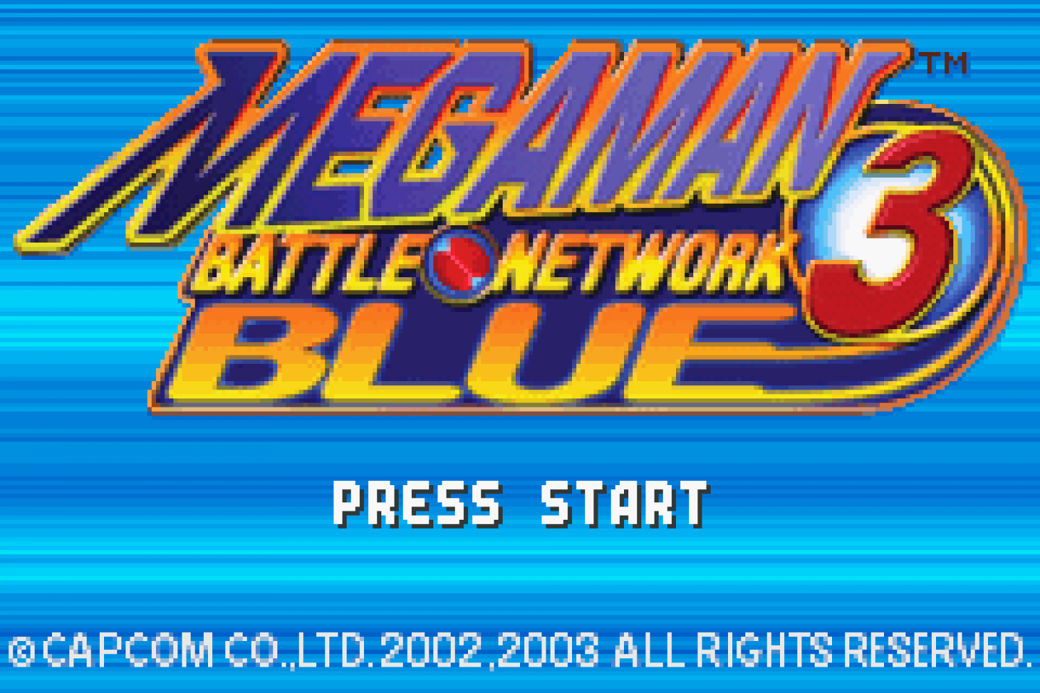 Mega Man Battle Network 3 - Blue